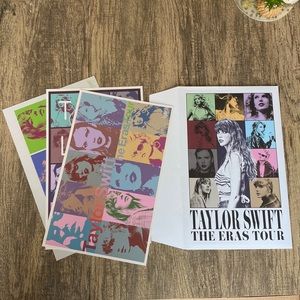 Eras Tour VIP 3 posters and envelope